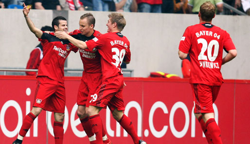 Die Werkself von Bayer will im DFB-Pokal gegen Mainz endlich wieder jubeln