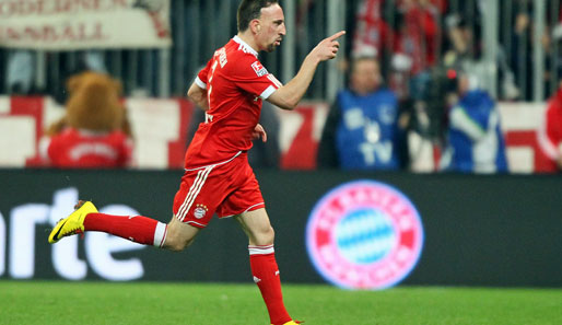 Franck Ribery soll im DFB-Pokal Halbfinale gegen Schalke 04 sein Comeback gegen