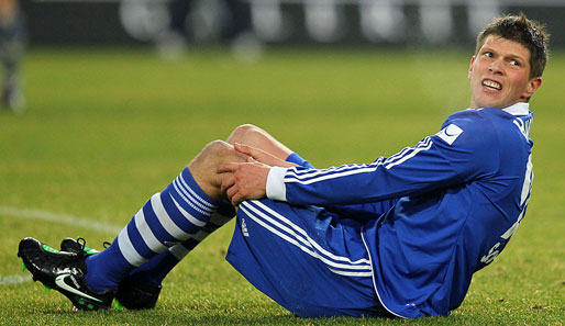Klaas-Jan Huntelaar fehlt dem FC Schalke 04 im DFB-Pokal aufgrund einer Oberschenkelprellung