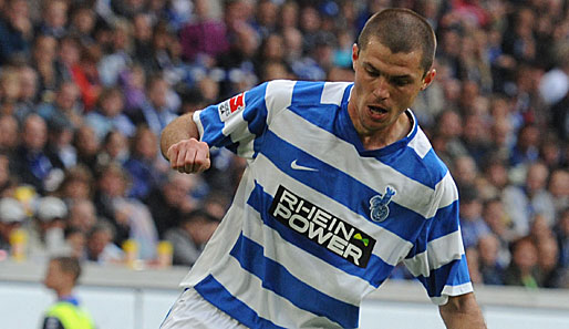 Valeri Domovchiyski erzielte den zweiten Treffer für den MSV Duisburg