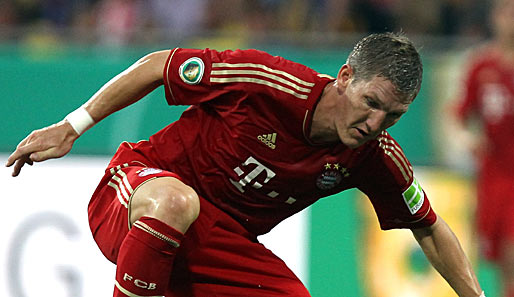 Bastian Schweinsteiger trifft mit dem FC Bayern München im DFB-Pokal auf den FC Ingolstadt