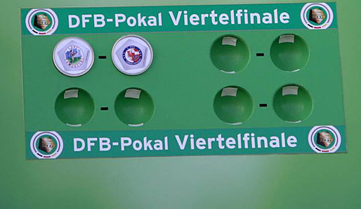 Das Viertelfinale des DFB-Pokals wird am 7./8. Februar 2012 ausgetragen