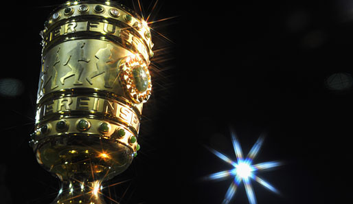 Der DFB-Pokal: Auch in diesem Jahr das Objekt der Begierde