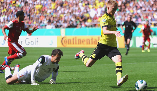 Marco Reus brachte den BVB mit 1:0 in Führung