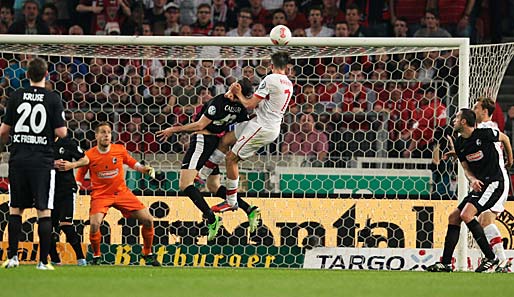 Martin Harnik erzielte das 2:1 für den VfB Stuttgart per Kopf