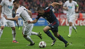 Franck Ribery könnte im DFB-Pokal gegen den FC Augsburg einen Kurzeinsatz erhalten