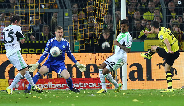 Der Unterschied: Dortmund traf bei neun Versuchen zwei Mal, Wolfsburg nach 23 Schüssen gar nicht