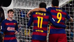 Das gefürchtete Sturmtrio des FC Barcelona ist im Finale wieder vereint