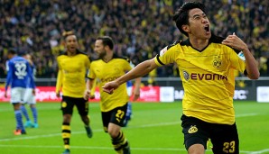 Shinji Kagawa hat in 93 Bundesligaspielen für Borussia Dortmund 30 Tore geschossen
