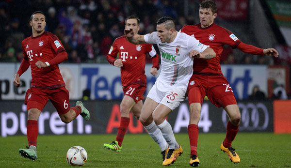 Der FC Augsburg trifft in der 2. Runde auf den FC Bayern
