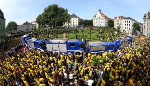 Borussia Dortmund feiert am Sonntag den Pokalsieg gegen Frankfurt