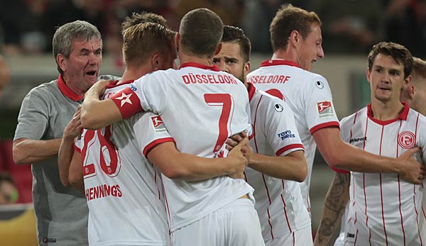 Fortuna Düsseldorf thront aktuell an der Spitze der 2. Liga