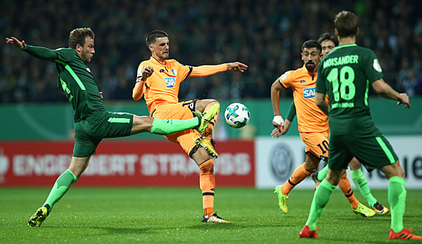 Dem SV Werder Bremen gelang gegen die TSG 1899 Hoffenheim der Befreiungsschlag