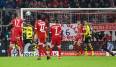 Jerome Boateng brachte den FC Bayern gegen den BVB in Führung