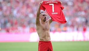 Franck Ribery bestreitet am Samstag sein letztes Spiel für den FC Bayern München.