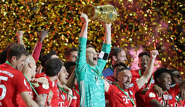 Der FC Bayern siegte im vergangenen Jahr im Finale des DFB-Pokals mit 3:0 gegen RB Leipzig.