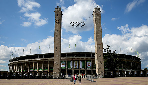 Das Olympia-Stadion Berlin bietet 74.475 Zuschauern Platz.