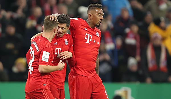 Die Bayern spielen auf Schalke um den Einzug in das Pokal-Halbfinale.