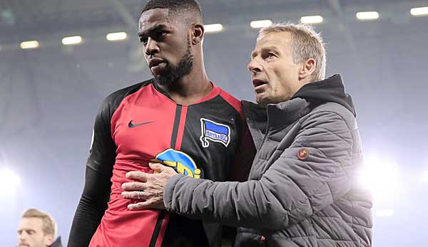 Flog gegen den FC Schalke 04 mit Gelb-Rot vom Platz nachdem er rassistisch beleidigt wurde: Herthas Jordan Torunarigha.