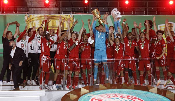 Der FC Bayern München gewann den DFB Pokal in der Saison 2019/20 zum 20. Mal.