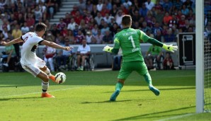 Robert Lewandowski erzielte den dritten Treffer des FC Bayern