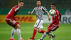 Eintracht Frankfurt setzte sich vor einer Minuskulisse gegen Ingolstadt durch
