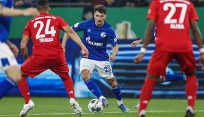 Platz 23: Alessandro Schöpf (FC Schalke 04, Mittelfeld): 39,0 Prozent der 200 Zweikämpfe gewonnen.