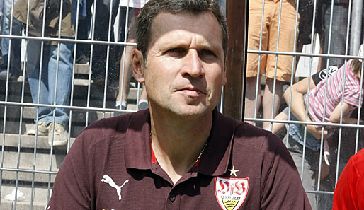 Reiner Geyer wurde vor der Saison Trainer beim VfB Stuttgart II