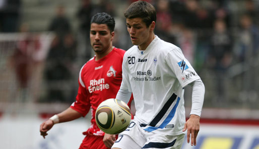 Nicolas Jüllich (vorne) wechselt vom SV Waldhof Mannheim nach München