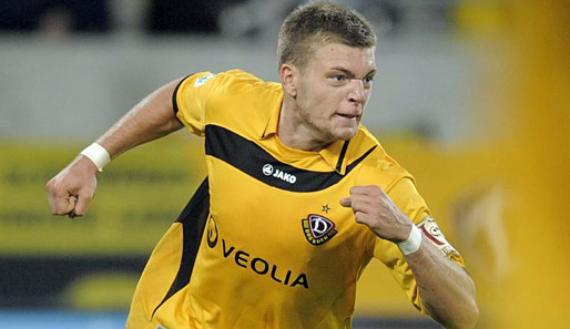 Wechselte im August 2010 für 50.000 Euro vom VfL Wolfsburg nach Dresden: Alexander Esswein