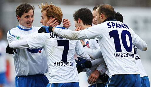 Der 1. FC Heidenheim springt nach dem Erfolg über Jena auf Rang sieben