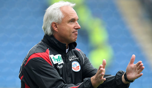 Auch weiterhin Coach von Hansa Rostock: Peter Vollmann
