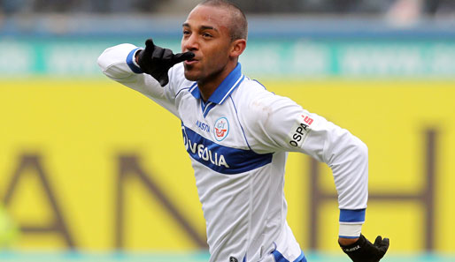 Mohammed Lartey erzielte das 1:0-Führungstor für Hansa Rostock