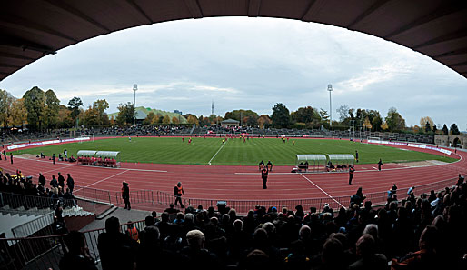 Ein Blick ins Stadion Rote Erde in Dortmund