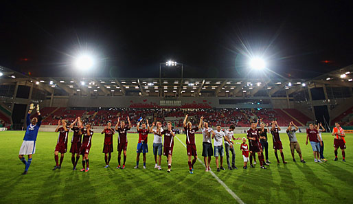 Die Kickers Offenbach schafften es diese Saison bis ins Viertelfinale des DFB-Pokals