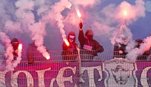 Osnabrück-Fans zündeten in dieser Saison bereits mehrfach Feuerwerkskörper