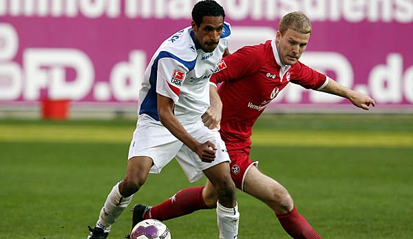 Hansa Rostock gegen Kaiserslautern.