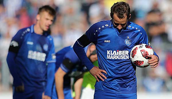 Anton Fink und der Karlsruher SC enttäuschten gegen Schlusslicht Braunschweig.