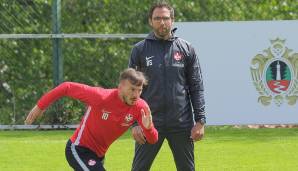 FCK-Coach Boris Schommers kann von nun an wieder mit der kompletten Mannschaft trainieren.