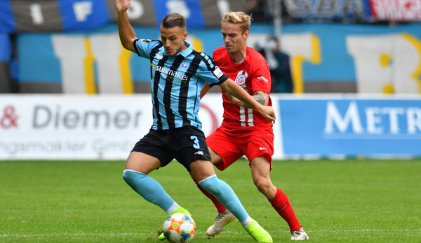 Hansa Rostock ging in der Partie am 29. Spieltag gegen Waldhof Mannheim mit 0:1 als Verlierer vom Platz.