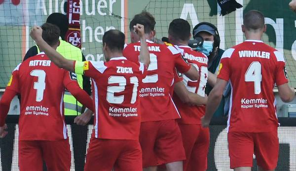Der 1. FC Kaiserslautern besiegte daheim den VfL Osnabrück.