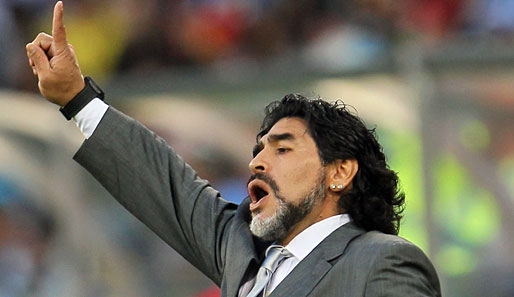 Diego Maradona lief als Spieler 91 Mal für Argentinien auf und erzielte dabei 34 Treffer
