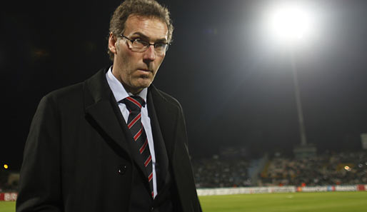 Seine ersten beiden Spiele als Trainer der Equipe Tricolore gingen verloren: Laurent Blanc