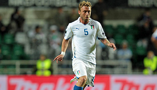 Daniele de Rossi spielt seit 2002 bei AS Rom und seit 2004 für Italiens Nationalteam