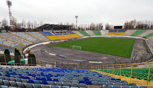 Das Stadion in Lwiw wird seit 2008 für 201 Millionen Euro errichtet