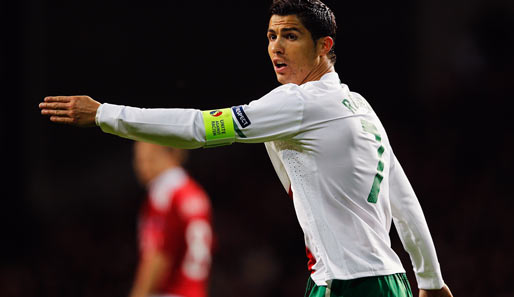 Portugals Cristiano Ronaldo gibt sich vor dem Playoff-Rückspiel siegessicher