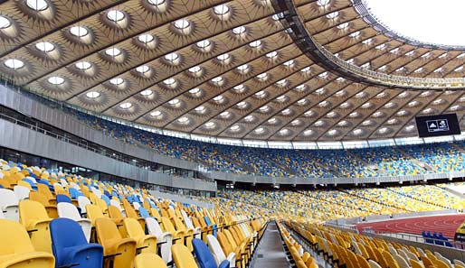 In diesem Stadion wird der Europameister 2012 gekürt: Das Olympia Stadion in Kiew