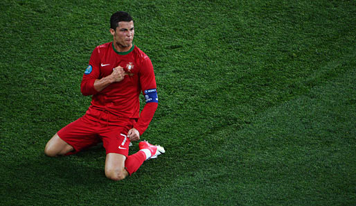 Superstar Cristiano Ronaldo hat bisher zwei Treffer bei der EM erzielt