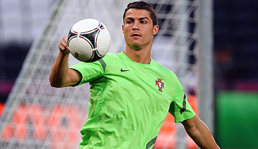 Cristiano Ronaldo ist vor dem EM-Halbfinale gegen Spanien die Ruhe selbst