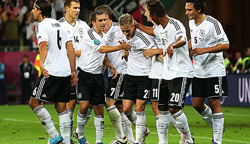 Deutschland qualifizierte sich durch ein 4:2 im Viertelfinale gegen Griechenland fürs Halbfinale